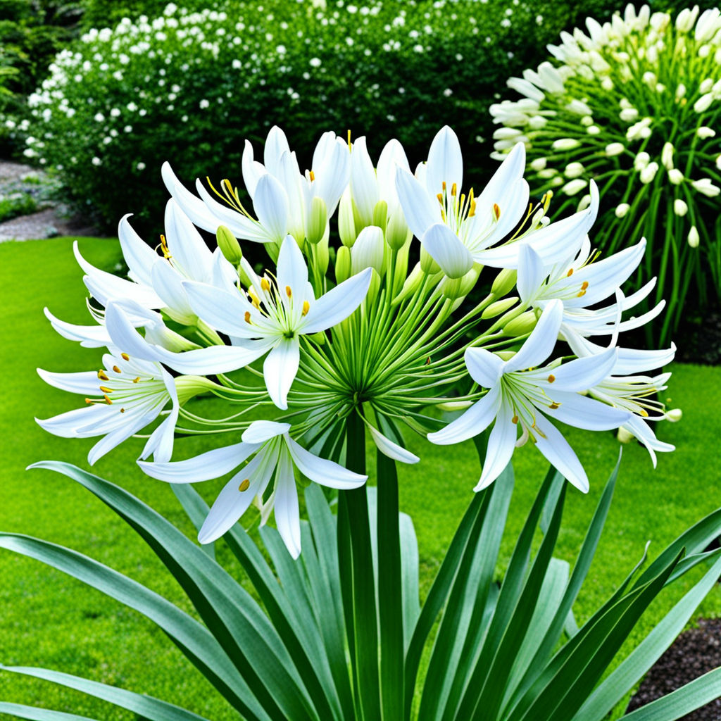 Агапантус Umbellatus Albus